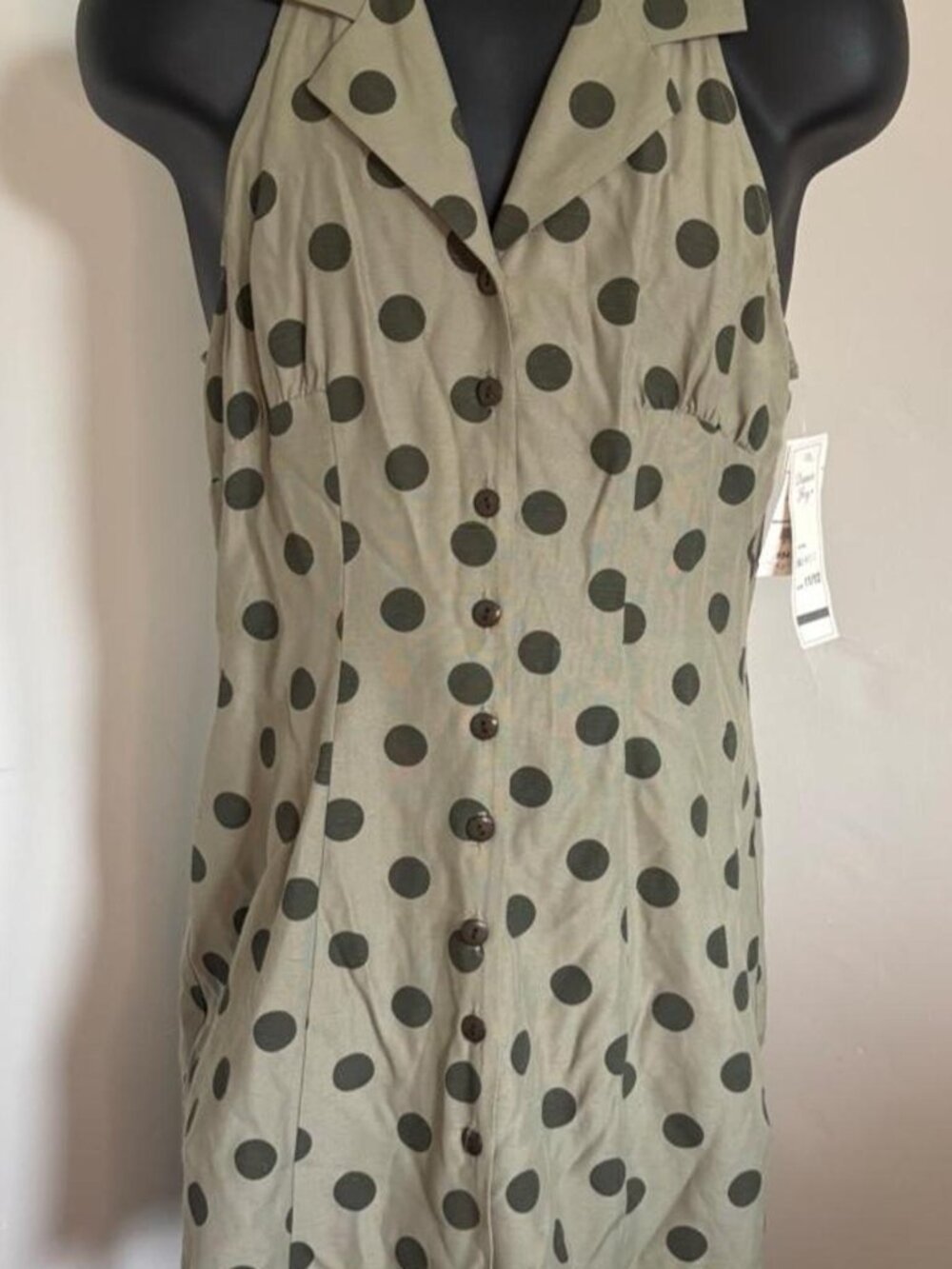 Dawn Joy Medium Women's Green and Olive Dress